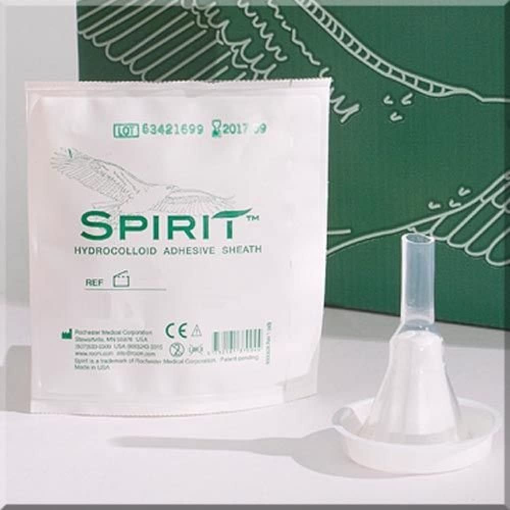 Bard Spirit Style 3 Hydrocolloid Sheath Male External Catheter