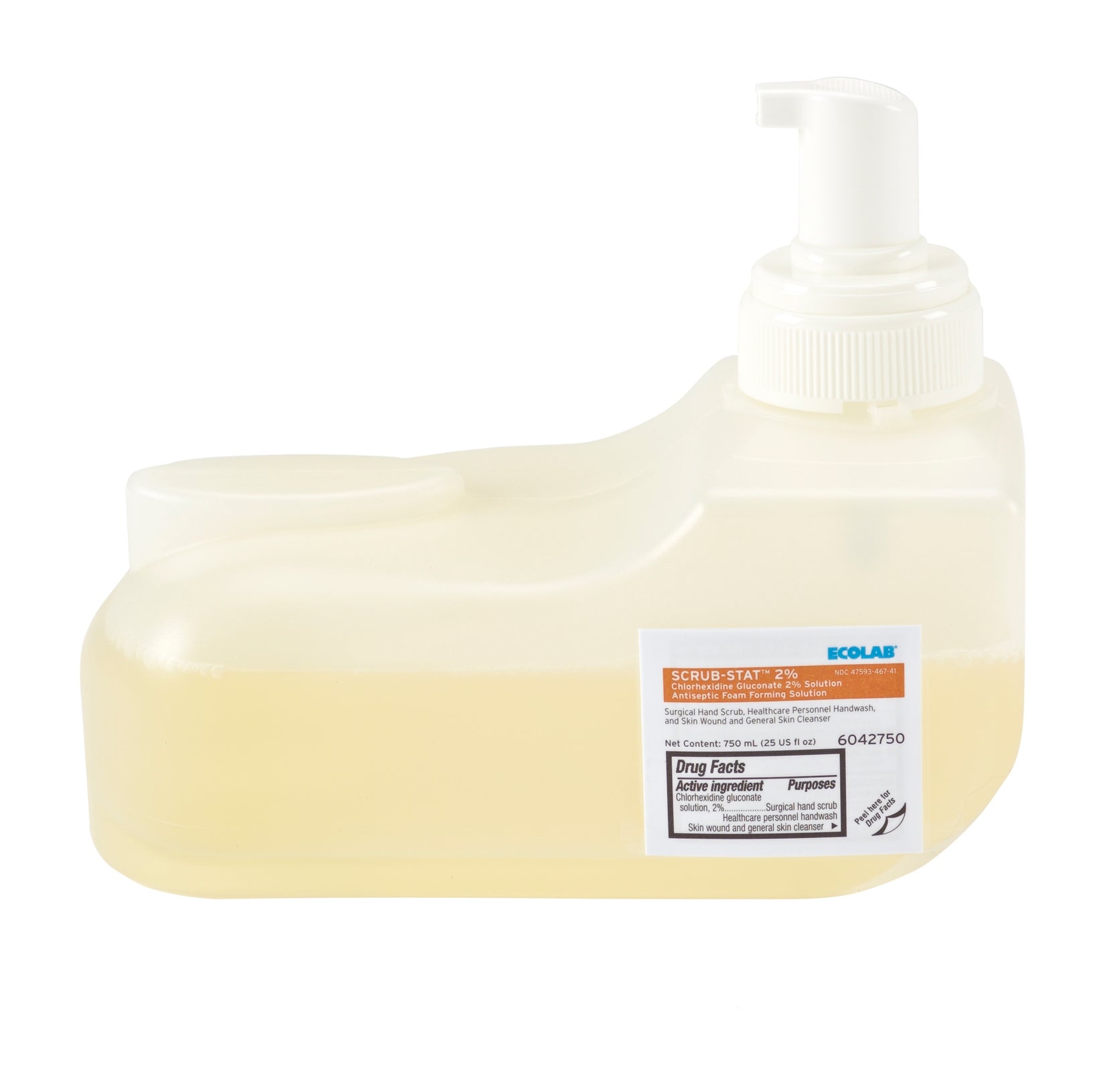 Scrub-Stat™ 2% Surgical Scrub Solution 750 mL Dispenser Refill
