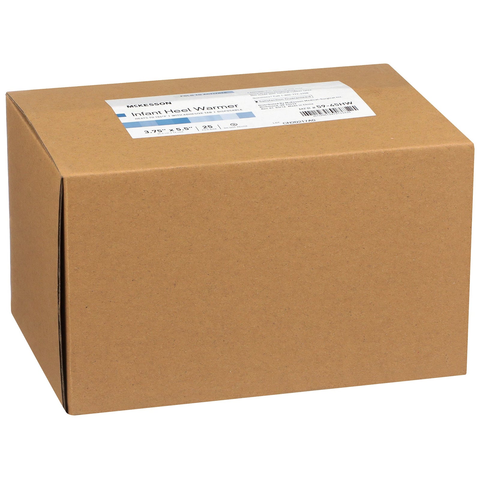 McKesson Instant Infant Heel Warmer 3-3/4 x 5-1/2 Inch