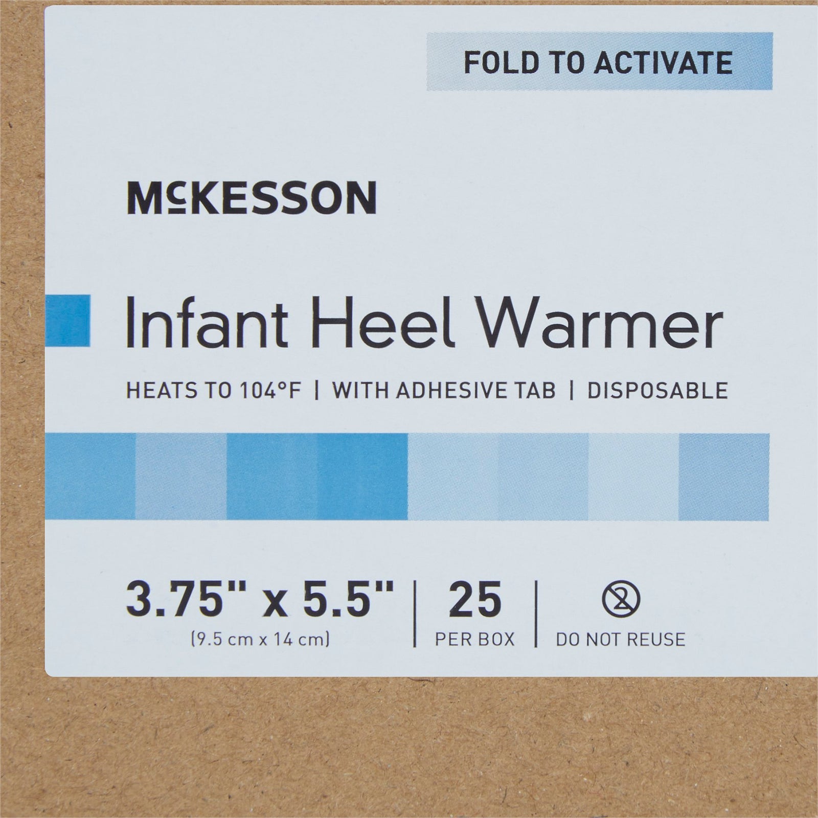 McKesson Instant Infant Heel Warmer 3-3/4 x 5-1/2 Inch