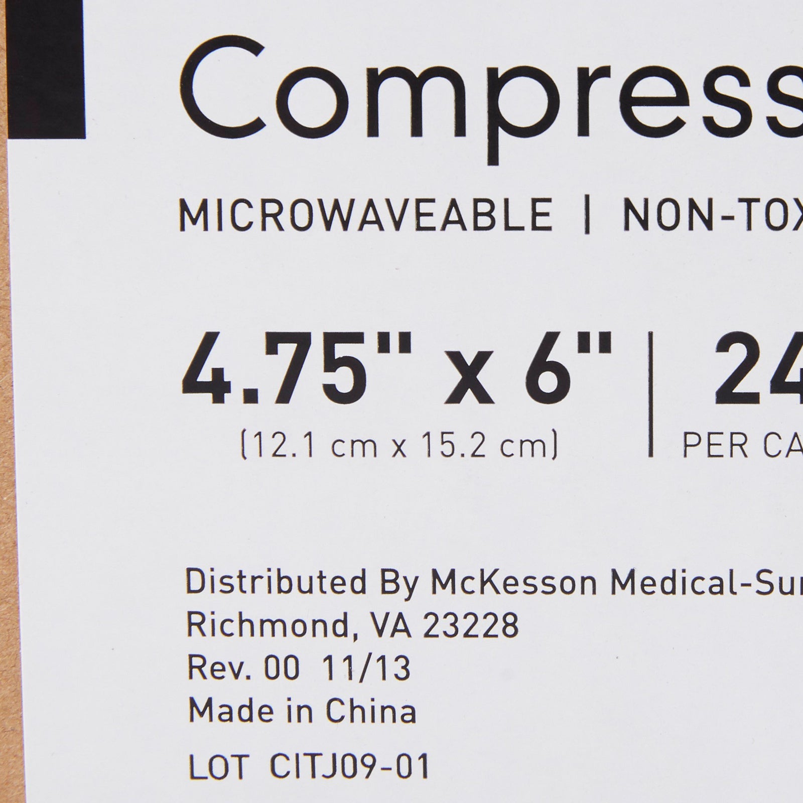 McKesson MedSurg Reusable Hot / Cold Pack