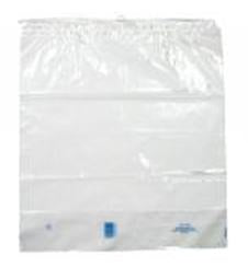 DawnMist Patient Belongings Bag 17 x 17 Inch Clear Plastic Drawtape