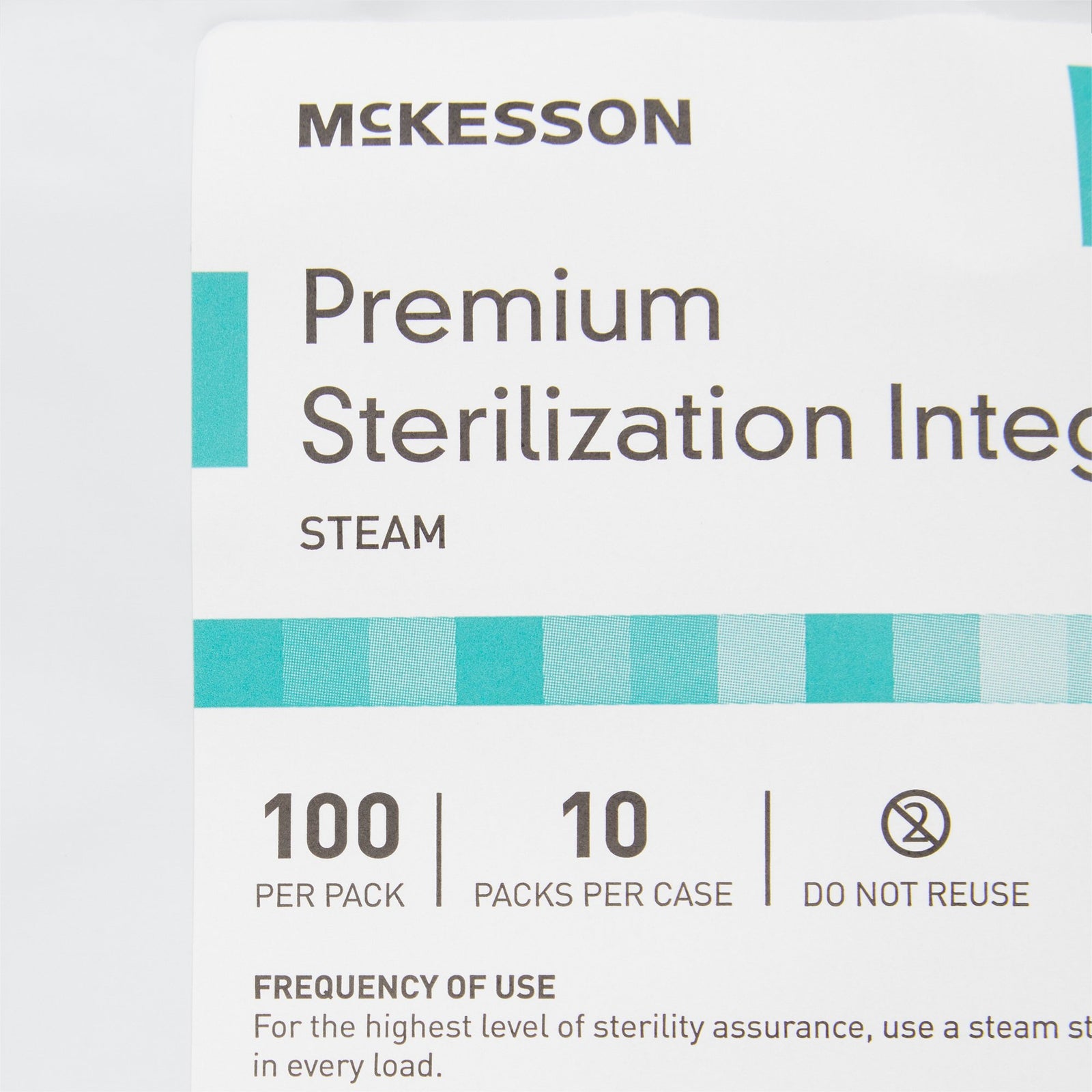 McKesson Steam Sterilization Chemical Integrator Strips