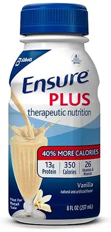 Abbott Nutrition Ensure Plus Nutritional Shakes