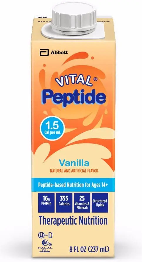 Abbott Nutrition Vital Peptide 1.5 Cal Vanilla 8 Fl oz