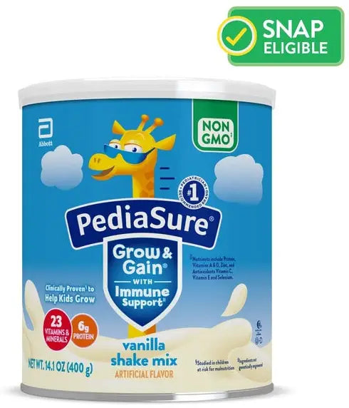 Abbott PediaSure Grow & Gain Nutritional Shake (1.0 Cal/mL, 8 oz)