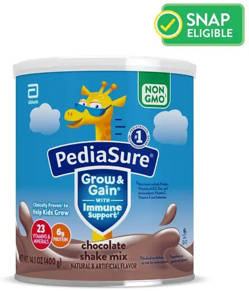 Abbott PediaSure Grow & Gain Nutritional Shake (1.0 Cal/mL, 8 oz)