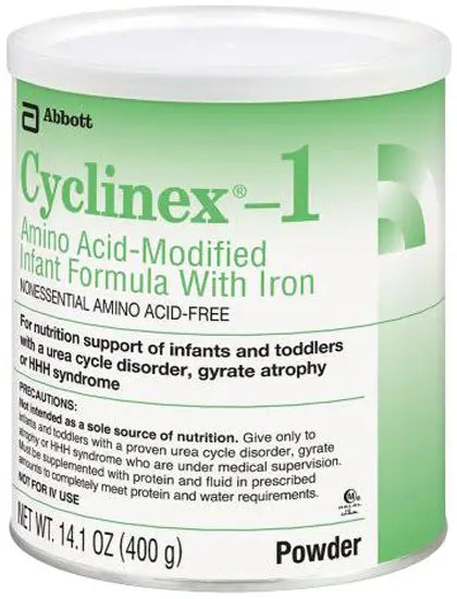 Cyclinex-1 Amino Acid-Modified Infant Formula with Iron, Unflavored Powder, 14.1 oz Can