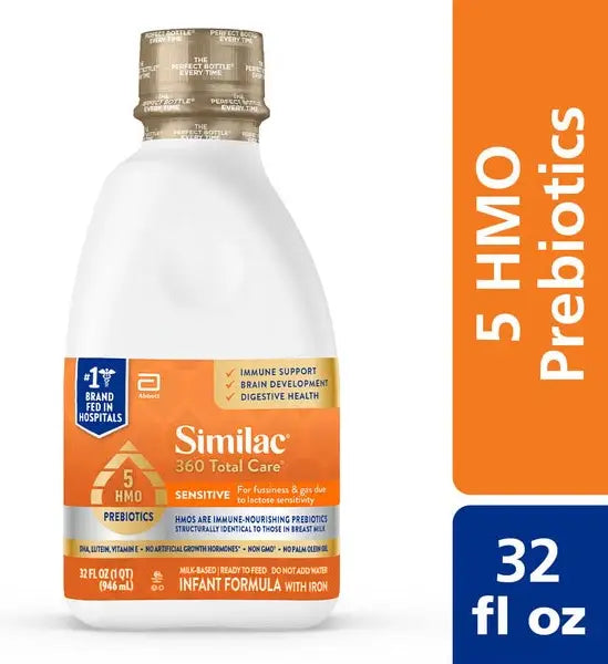 Similac 360 Total Care Sensitive Infant Formula, 32 fl oz