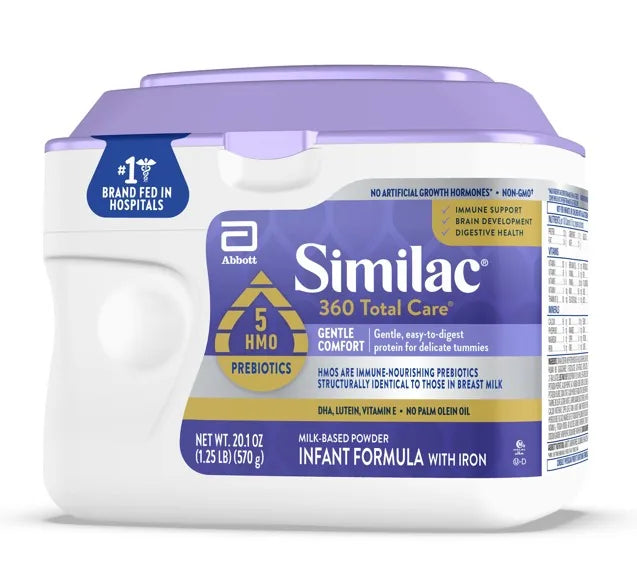Similac 360 Total Care Gentle Comfort Powder, Unflavored