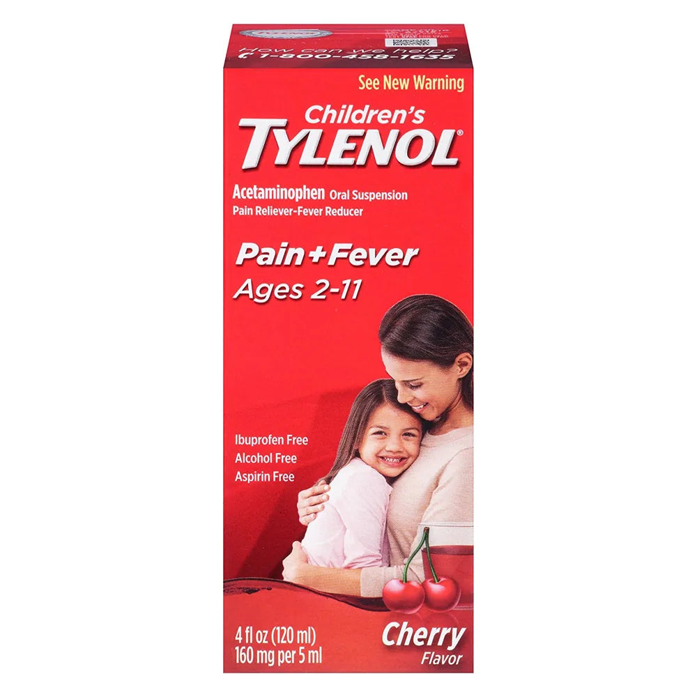 Children's TYLENOL Oral Suspension Liquid, 4 fl oz