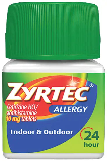 Zyrtec Allergy Tablets 10 mg, 5 Count
