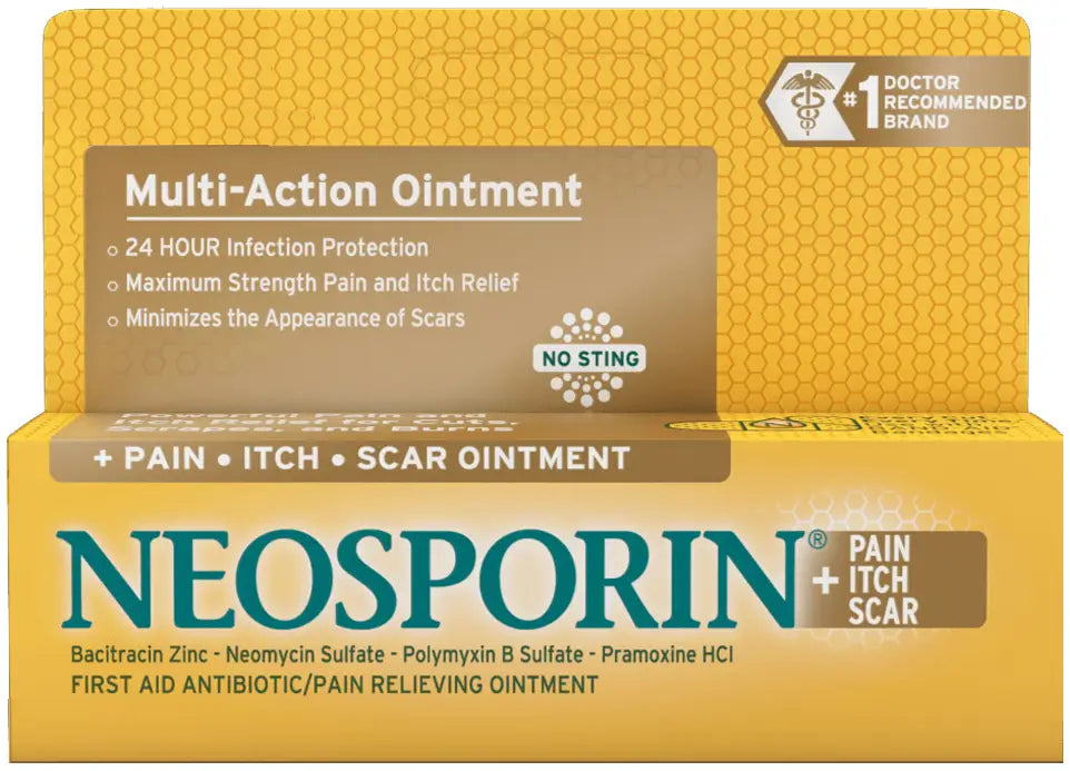 Neosporin Plus Pain, Itch, Scar Multi-Action Ointment, 1 oz