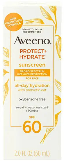 Aveeno Protect & Hydrate Sunscreen Lotion SPF 30 & 60
