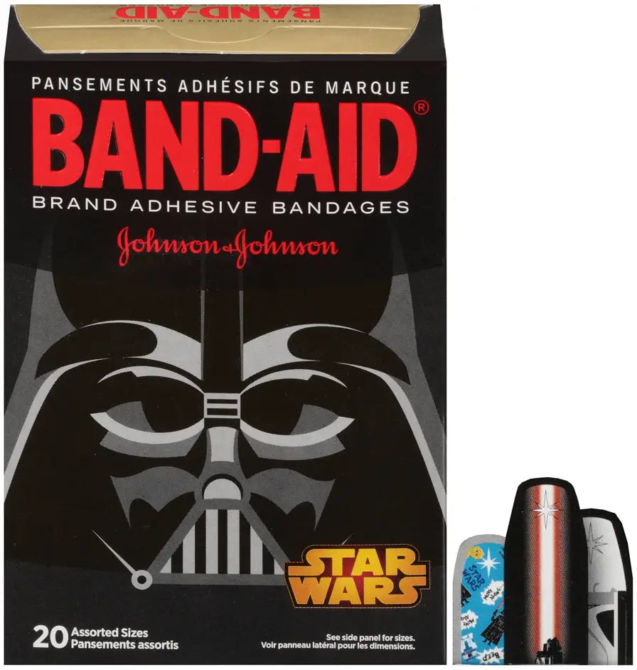 Band-Aid Star Wars Decorative Adhesive Bandages, Assorted Sizes