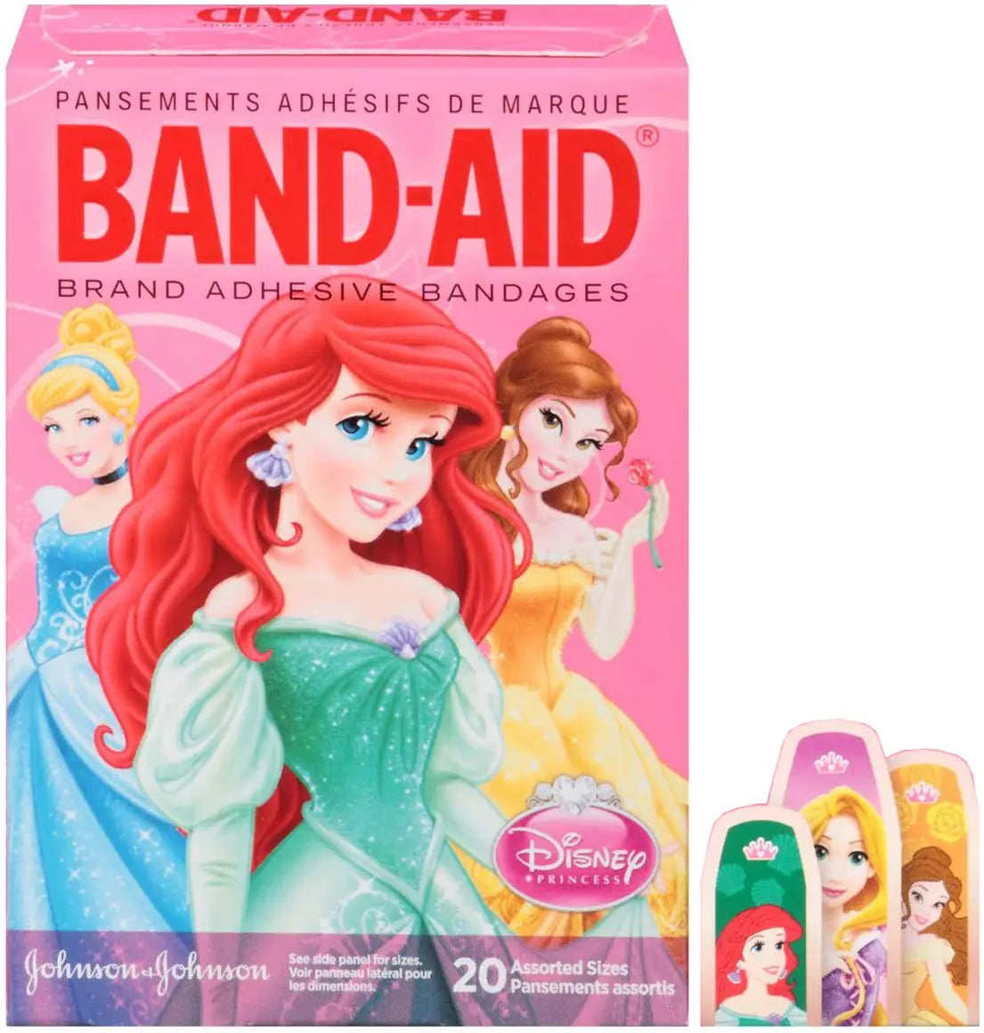 Band-Aid Princess Waterproof Adhesive Bandages