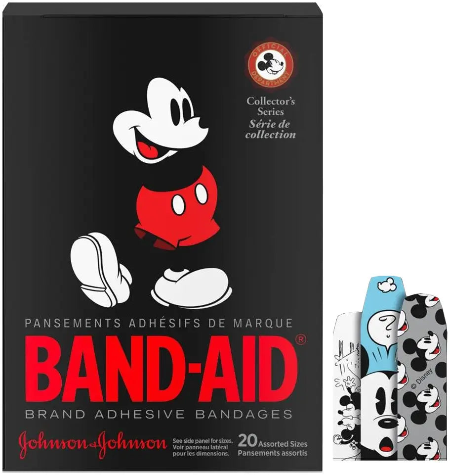 Band-Aid Mickey Waterproof Adhesive Bandages