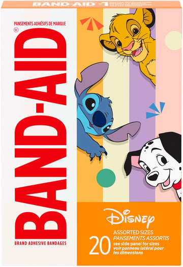 Band-Aid Adhesive Bandages, Disney Classics, 20 ct