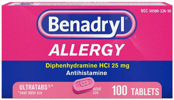 Benadryl Ultra Allergy Relief Tablets