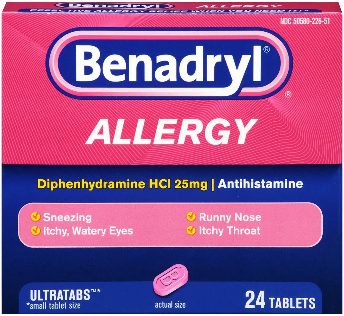 Benadryl Ultra Allergy Relief Tablets