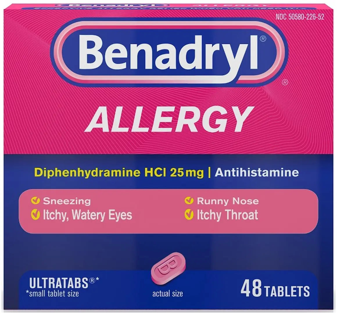 Benadryl Ultra Allergy Relief Tablets