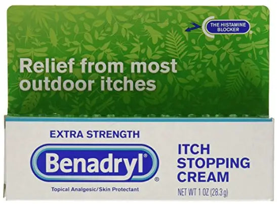 Benadryl Extra Strength Itch Stopping Cream, 1 oz