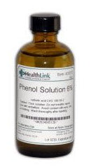 Phenol 6% Solution 4 oz. Bottle