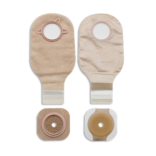 New Image™ Two-Piece Ileostomy/Colostomy Pouch 12 Inch Length Flat Barrier