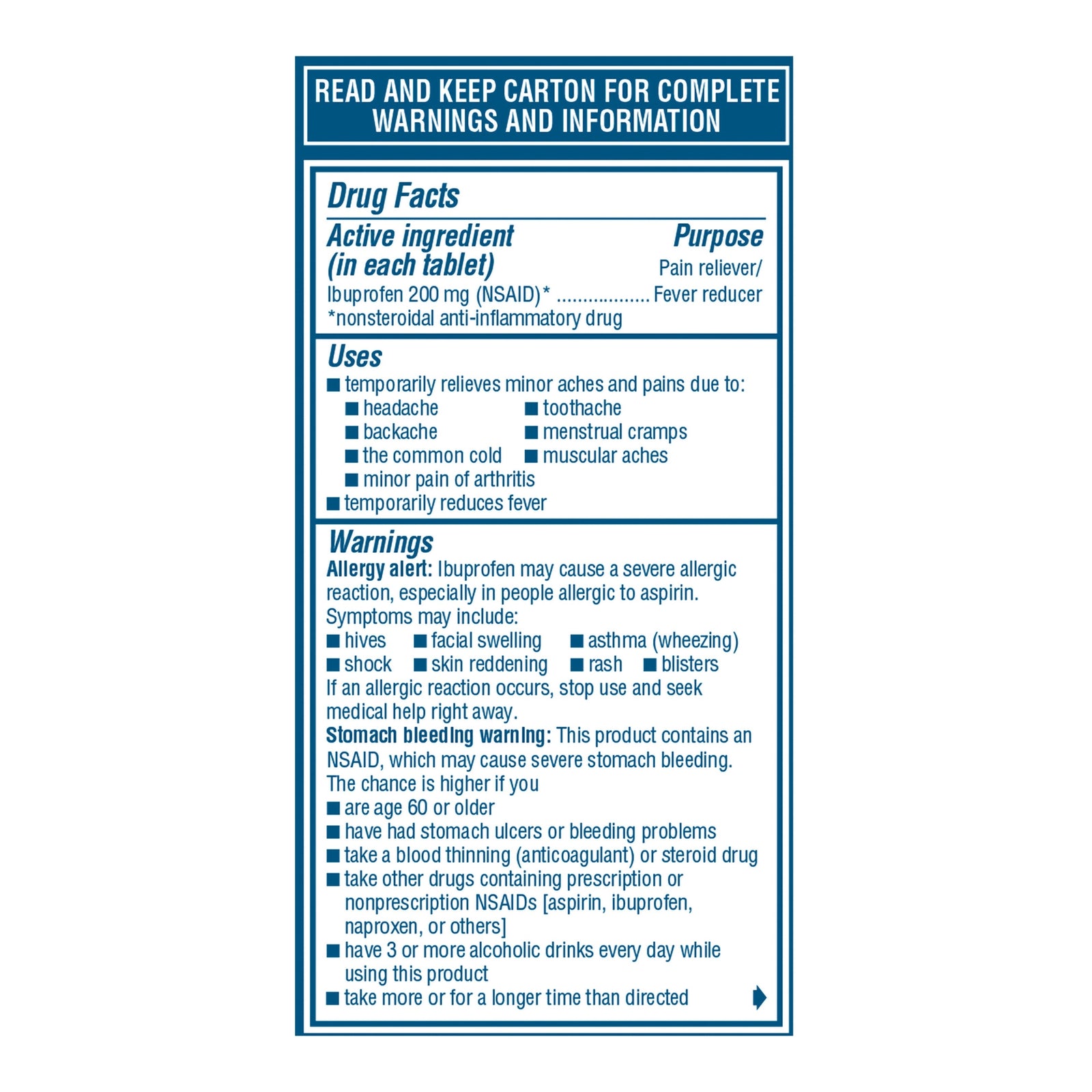 MCKESSON PHARMAC Advil Tabs
