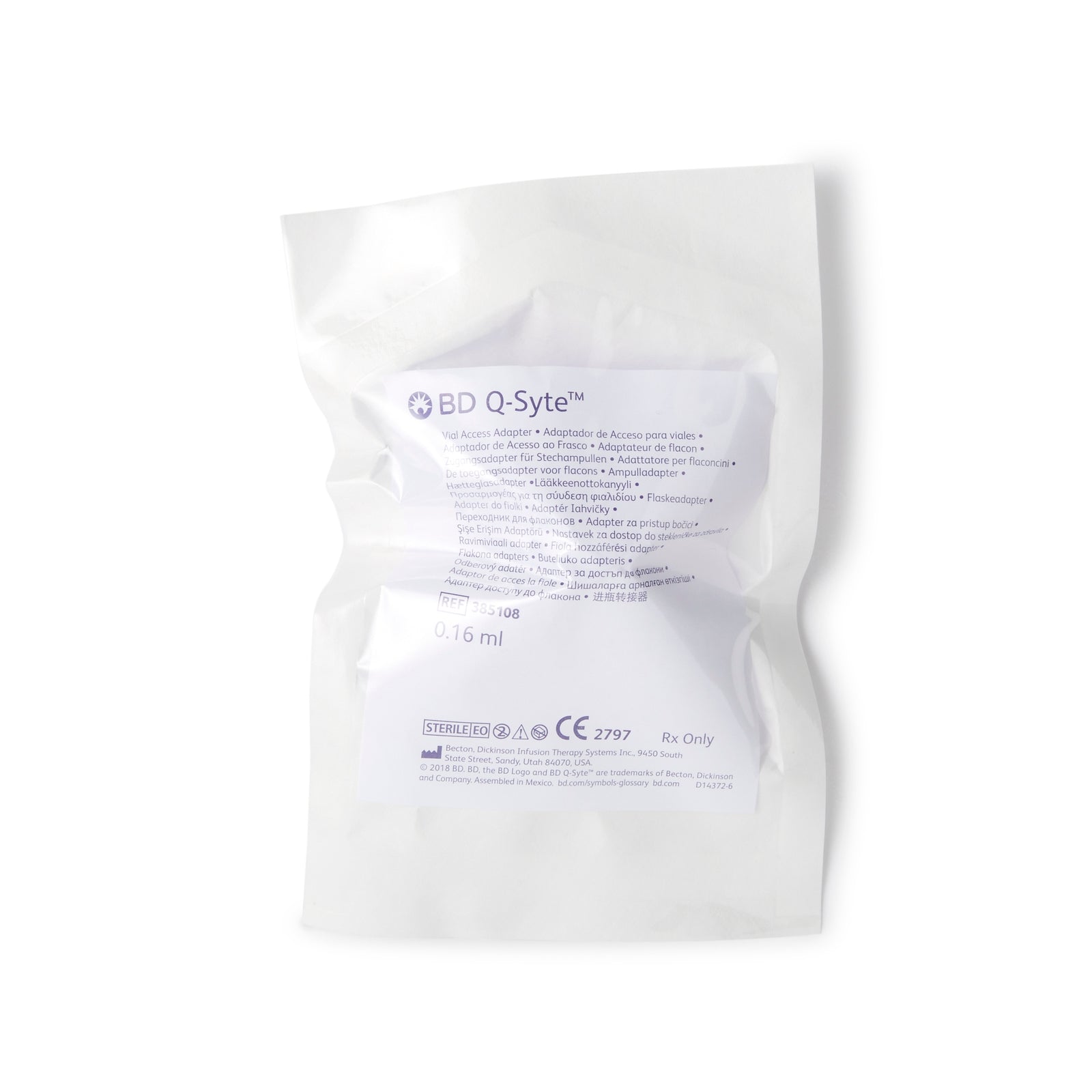 BECTON DICKINSON Q-Syte Vial Access Adapter