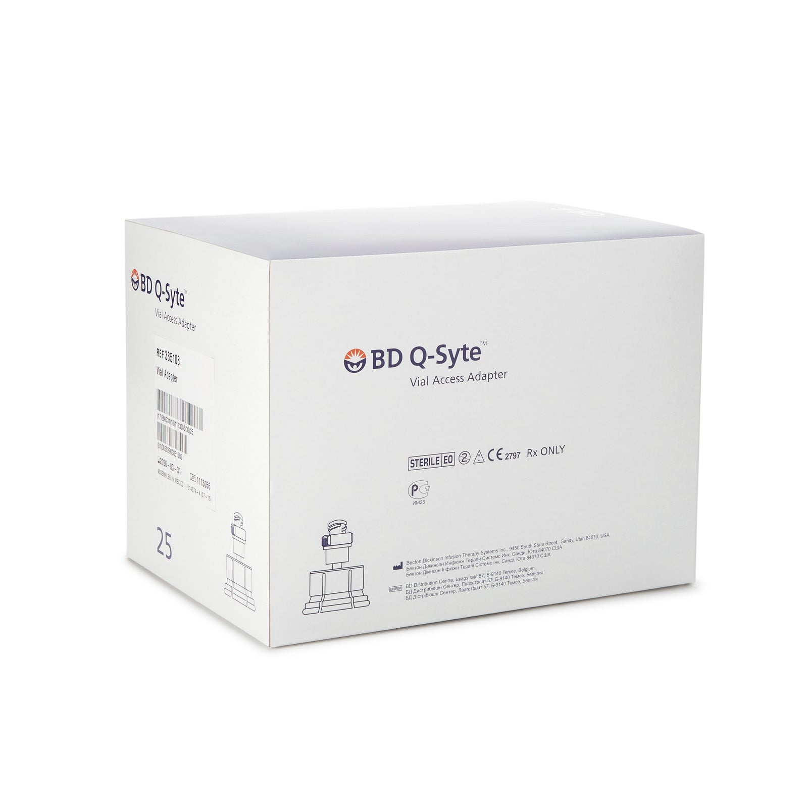 BECTON DICKINSON Q-Syte Vial Access Adapter