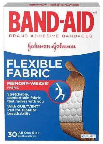 Band-Aid Flexible Fabric Adhesive Bandages