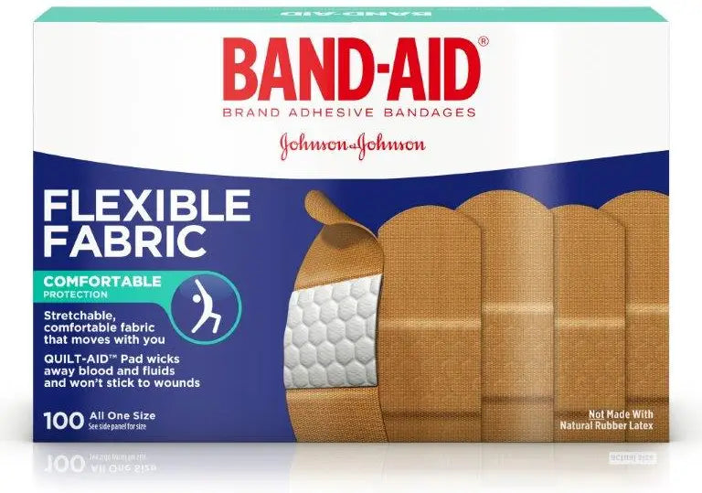 Band-Aid Flexible Fabric Adhesive Bandages