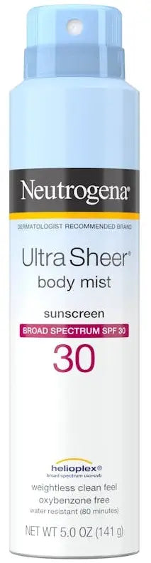 Kenvue Neutrogena Ultra Sheer Sunscreen — Multiple SPFs & Sizes