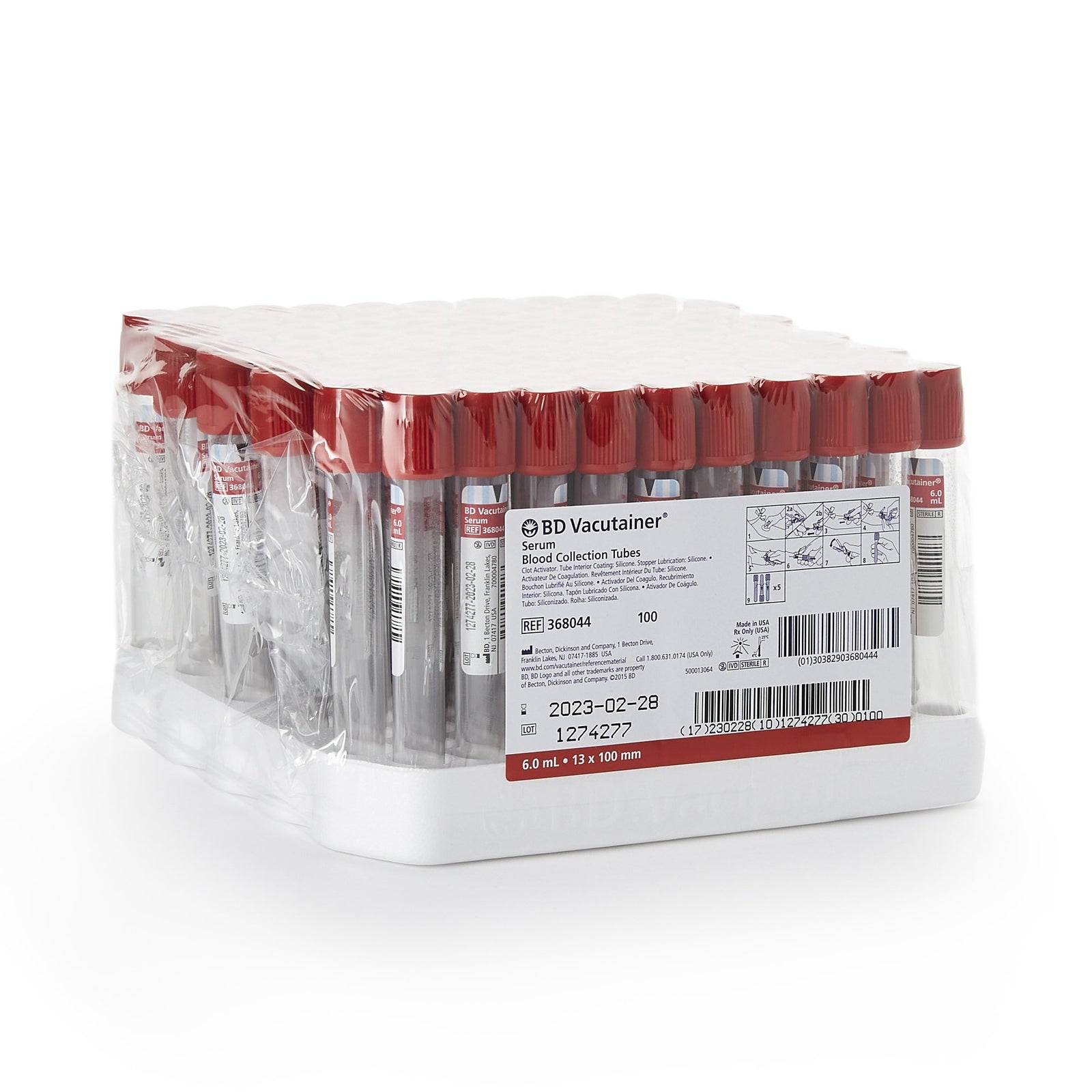 BD Vacutainer Venous Blood Collection Tube with ACD Solution B Additive
