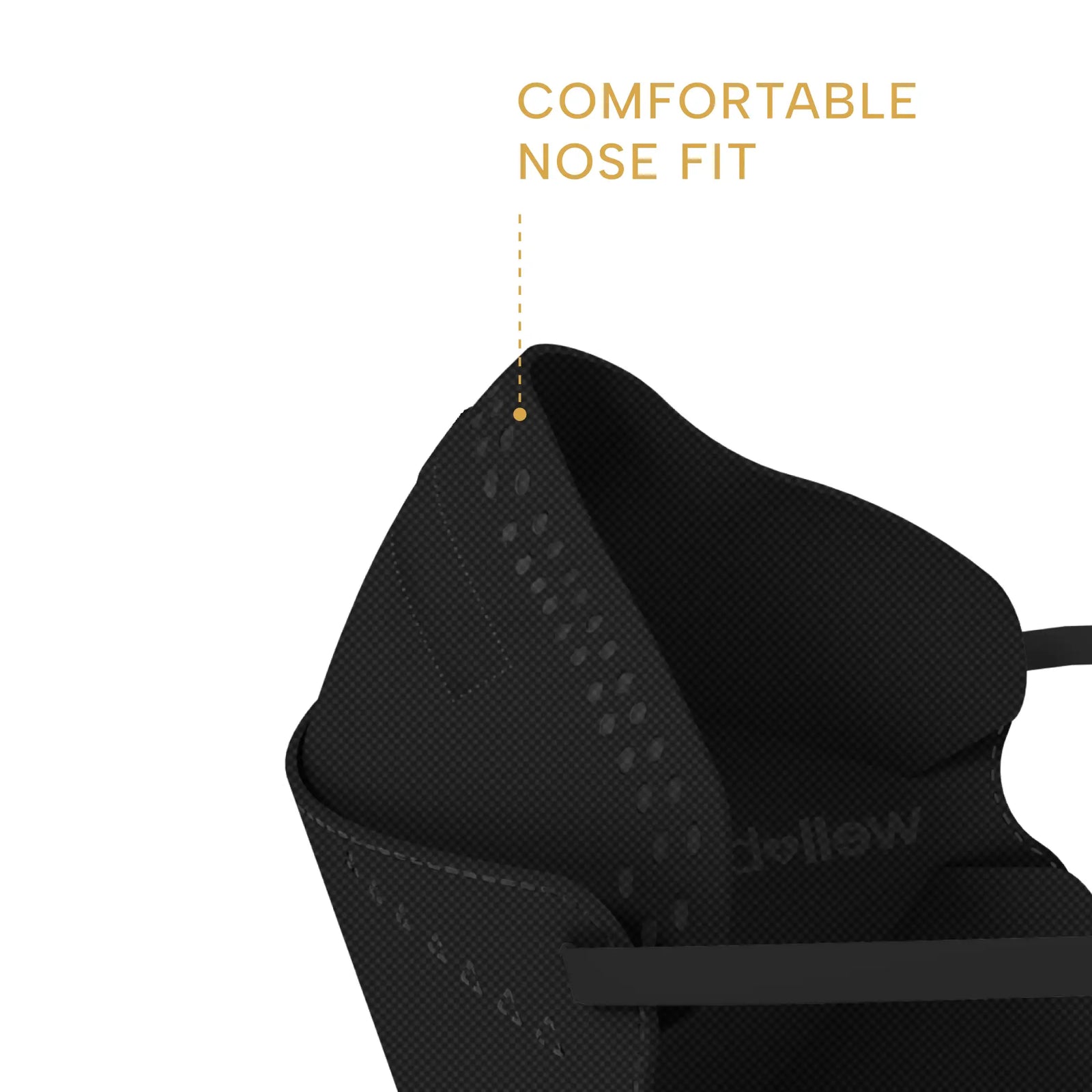 Kids KN95 3D Mask | Individually Wrapped, Elastic Ear Loops - Bag of 10