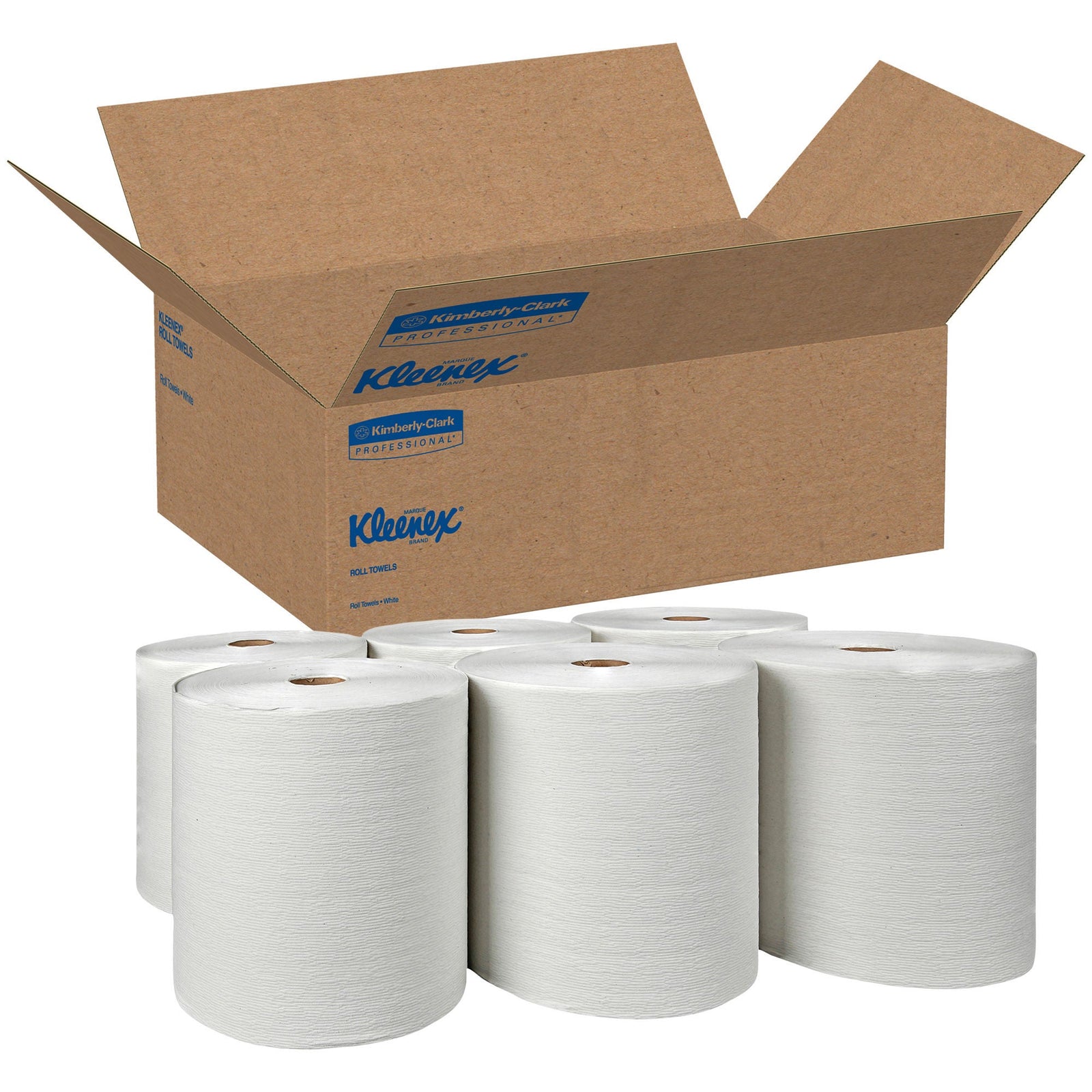 Kleenex Professional Roll Towels, White