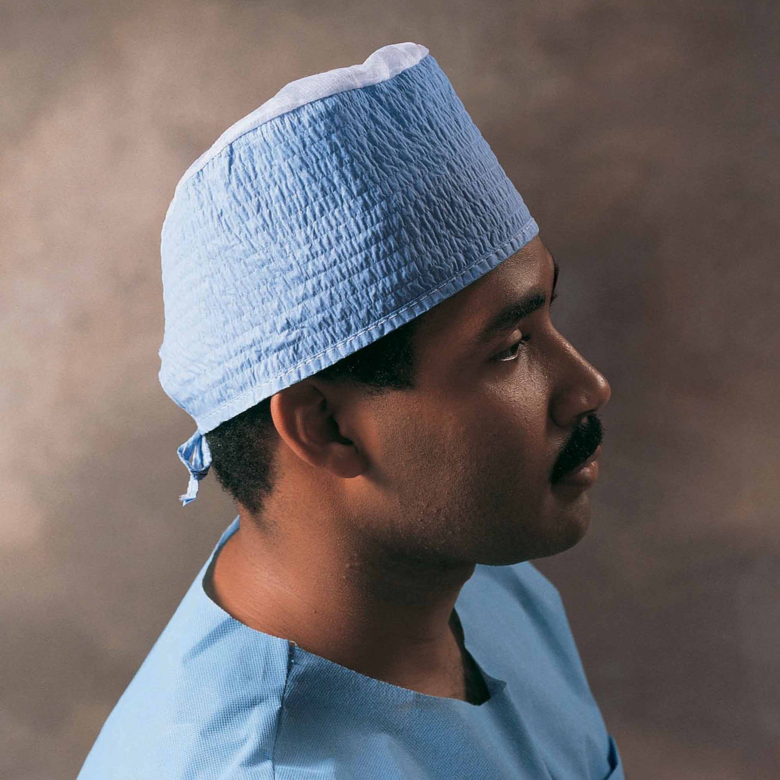 Surgeon Cap One Size Fits Most Blue Tie Closure (Case of 3)