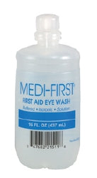 Medi-First® Sodium Chloride Eyewash Solution 4 oz. Bottle
