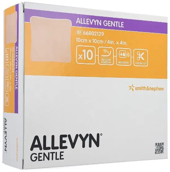 Smith and Nephew ALLEVYN Gentle Non-Bordered Foam Dressing