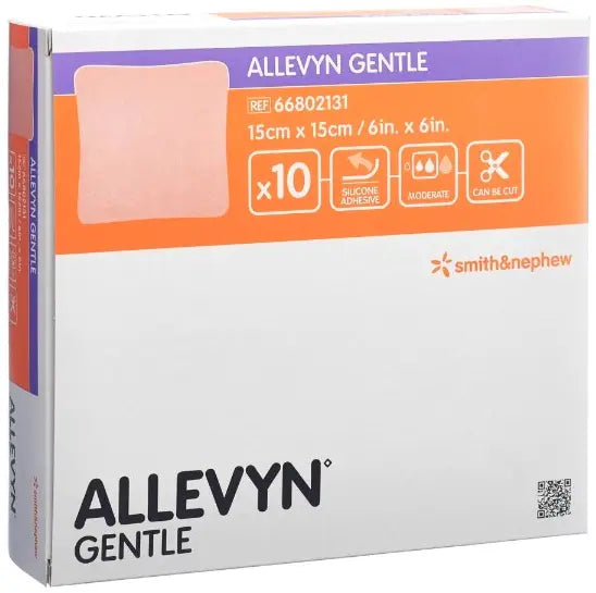 Smith & Nephew ALLEVYN Gentle Non-Bordered Foam Dressing