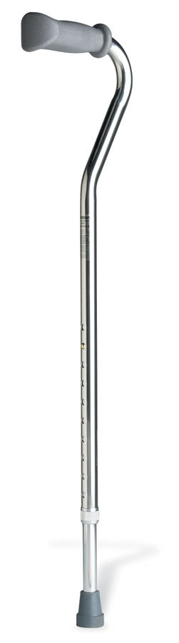Guardian Aluminum Offset Cane 30-39 Inch Height Black