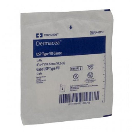 Cardinal Health Dermacea Sterile Gauze Sponge 12-Ply