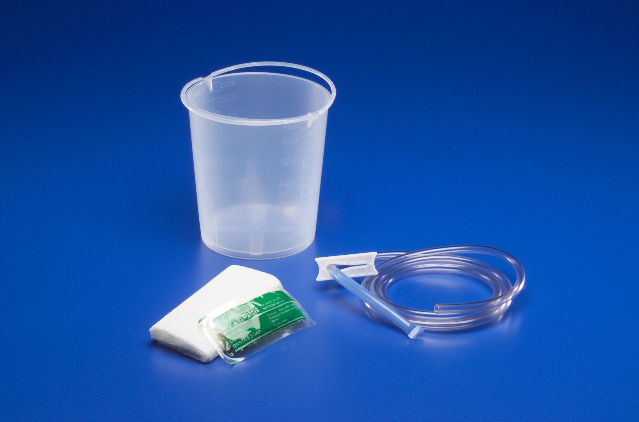 Cardinal Health Enema Bucket with Soap Dispenser