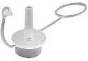 Salter Labs Disposable Oxygen Stem with Plug, Right