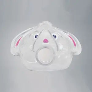 Salter Labs Reggie the Rabbit Pediatric Spacer Mask - 4" W x 2-3/4" H