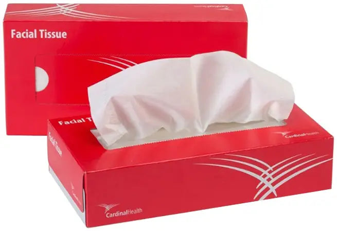 Cardinal Health Premium 2-Ply Facial Tissues, 8" x 8.3"