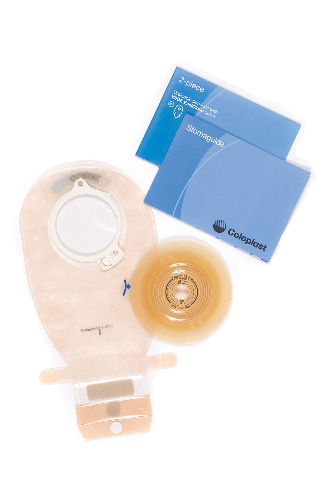 Assura® Two-Piece Urostomy Pouch 10-1/4 Inch Length, Flat Trim-to-Fit Barrier