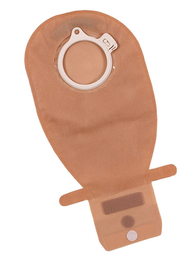 Assura® EasiClose™ Ostomy Pouch Two-Piece System, 10-1/2 Inch Midi Drainable