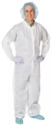 Cardinal Health Premium Heavy Weight SMS Elastic Cuff Ankle Coverall